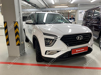 Установка сигнализации на Hyundai Creta